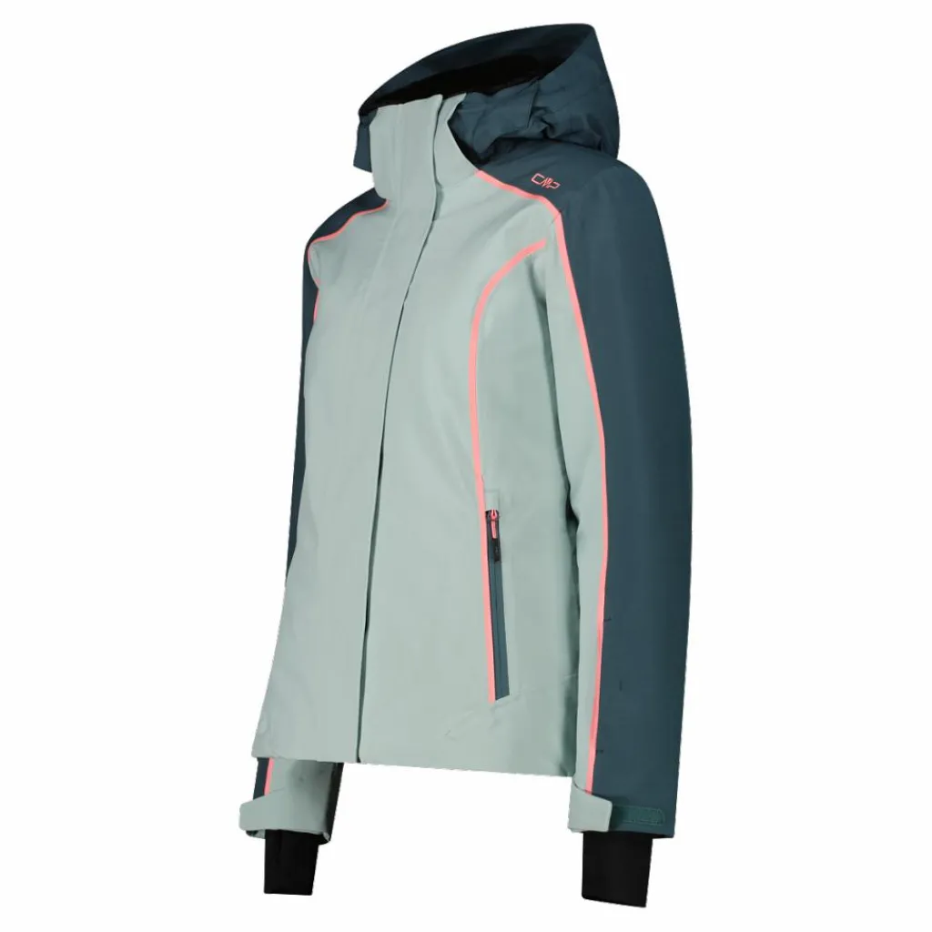 Damen-Skijacke aus 4-Way-Stretchgewebe mit abnehmbarer Kapuze>CMP Online