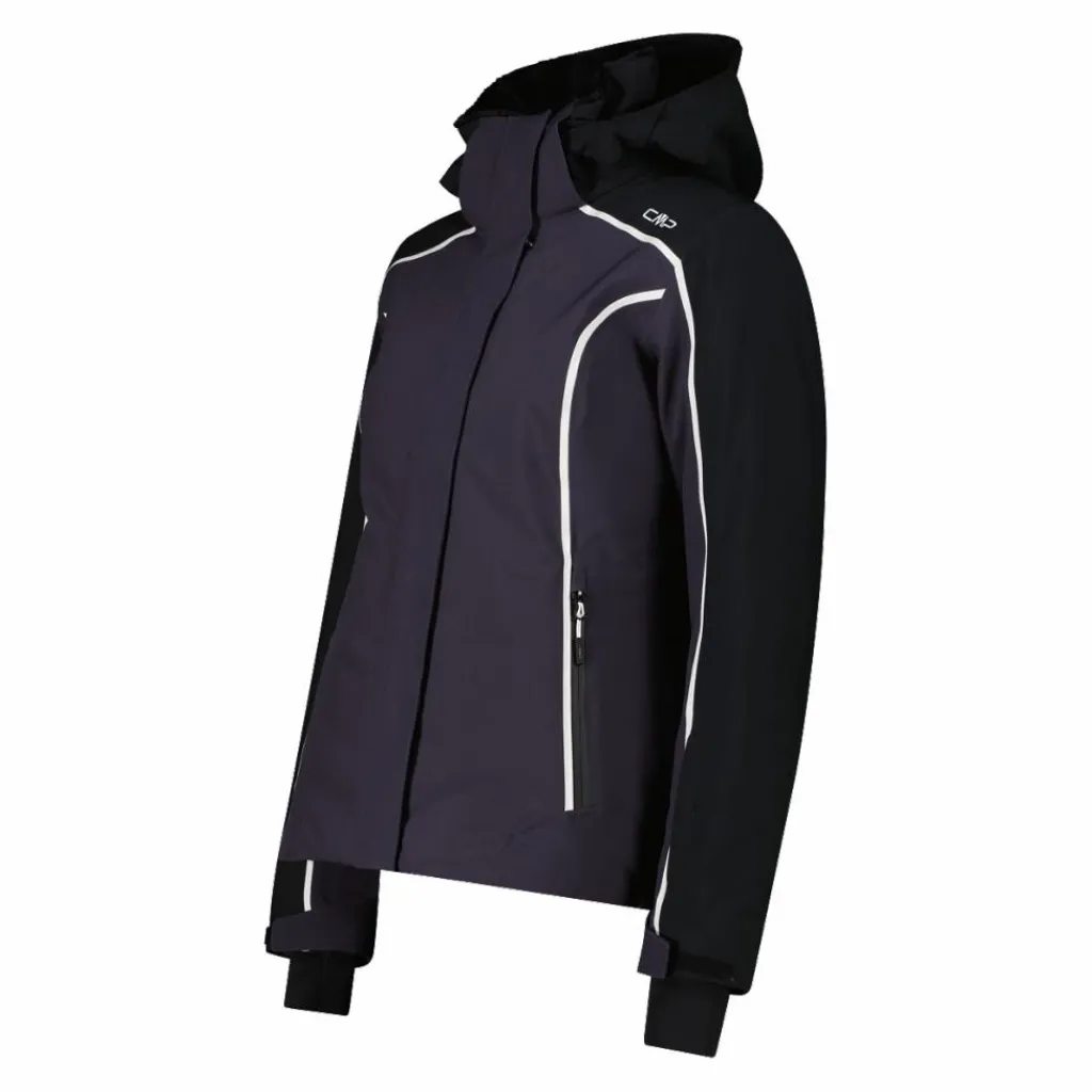 Damen-Skijacke aus 4-Way-Stretchgewebe mit abnehmbarer Kapuze>CMP Online