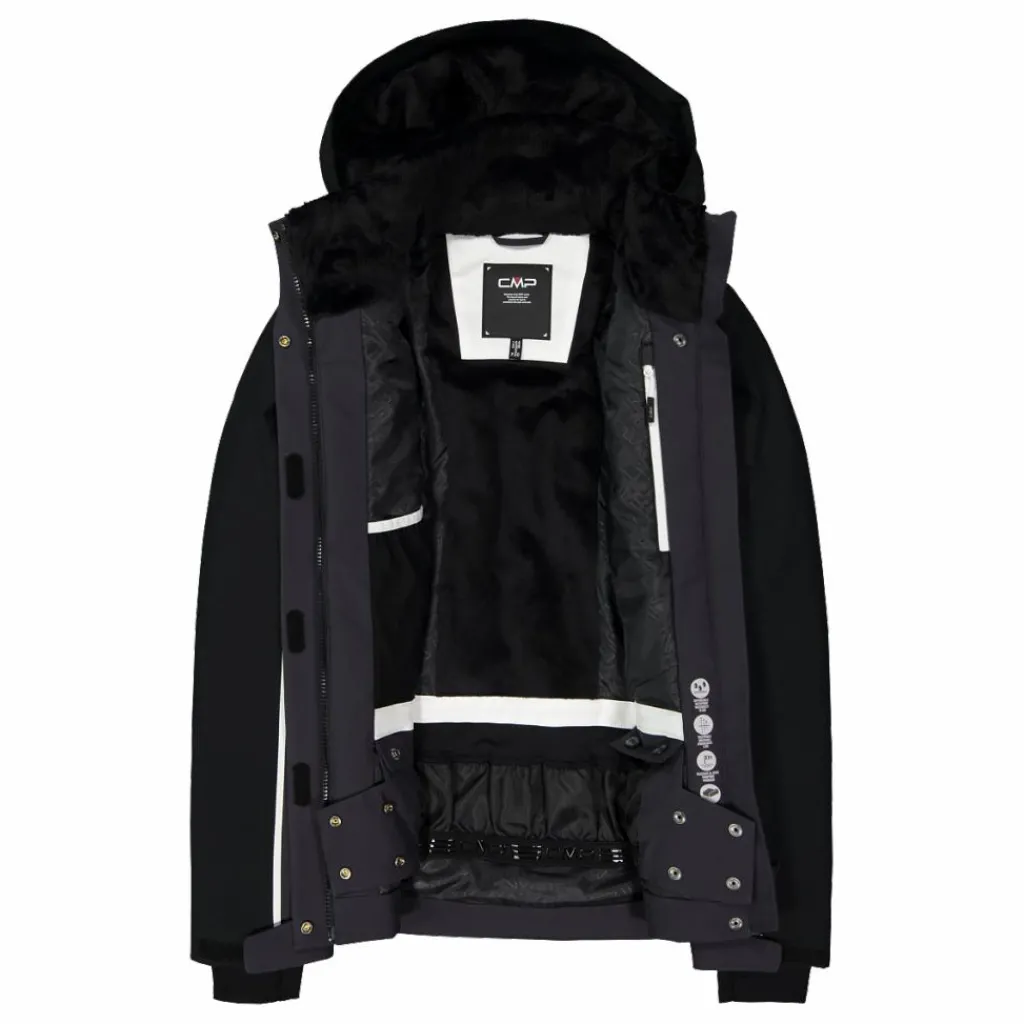 Damen-Skijacke aus 4-Way-Stretchgewebe mit abnehmbarer Kapuze>CMP Online