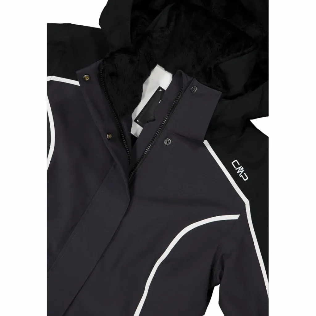 Damen-Skijacke aus 4-Way-Stretchgewebe mit abnehmbarer Kapuze>CMP Online
