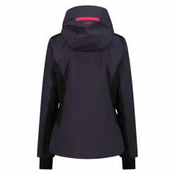Damen-Skijacke aus 4-Way-Stretchgewebe mit abnehmbarer Kapuze>CMP Discount