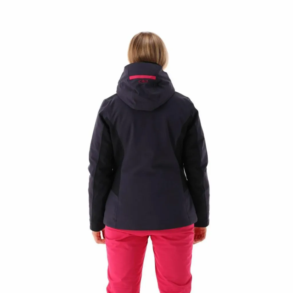 Damen-Skijacke aus 4-Way-Stretchgewebe mit abnehmbarer Kapuze>CMP Discount