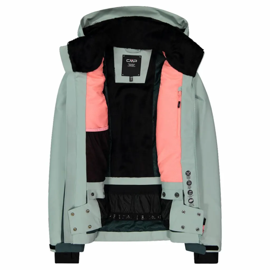 Damen-Skijacke aus 4-Way-Stretchgewebe mit abnehmbarer Kapuze>CMP Discount