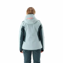 Damen-Skijacke aus 4-Way-Stretchgewebe mit abnehmbarer Kapuze><noscript><img width=