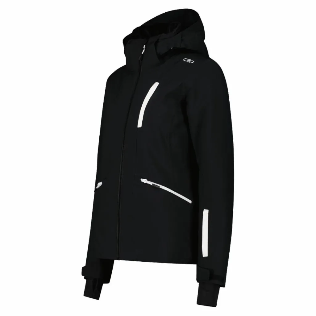 Damen-Skijacke aus 4-Way-Stretchgewebe mit abnehmbarer Kapuze>CMP Discount