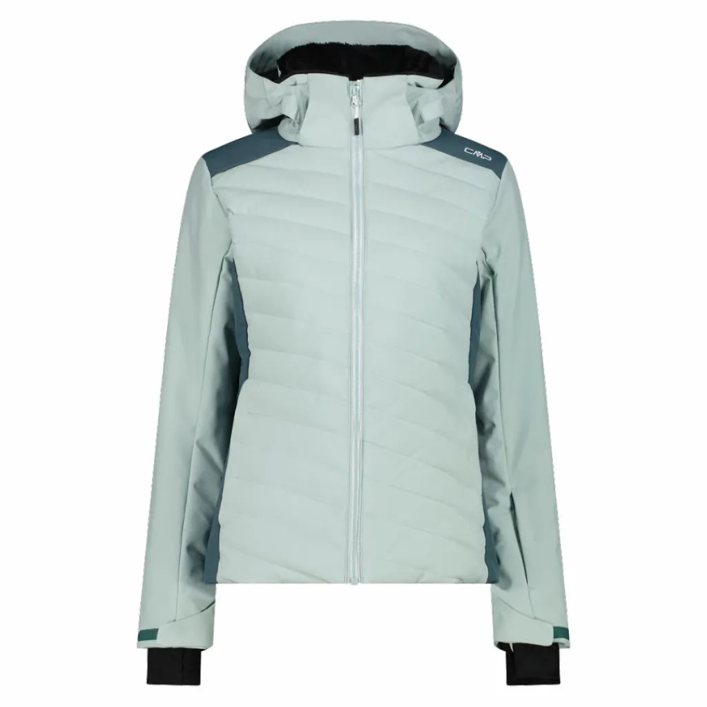 Damen-Skijacke mit diagonalen Steppnähten>CMP Hot