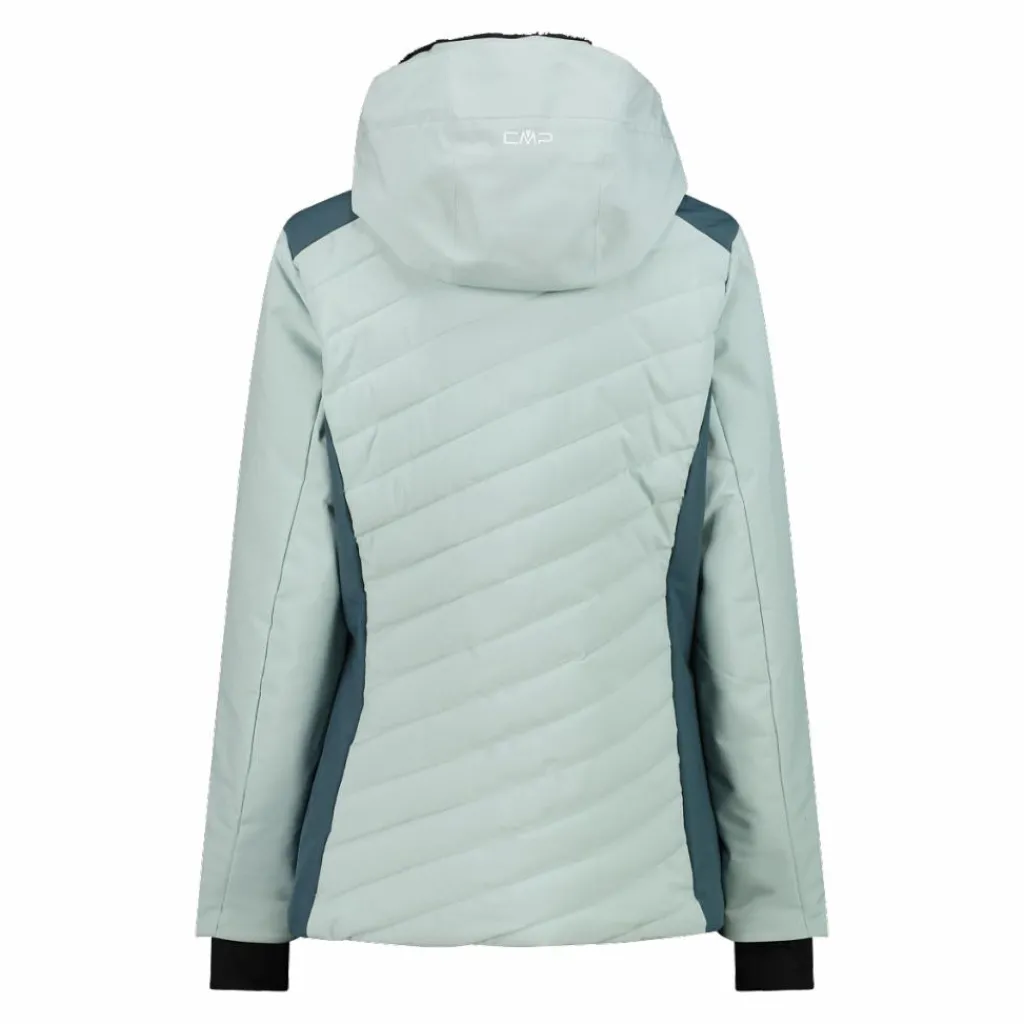 Damen-Skijacke mit diagonalen Steppnähten>CMP Hot