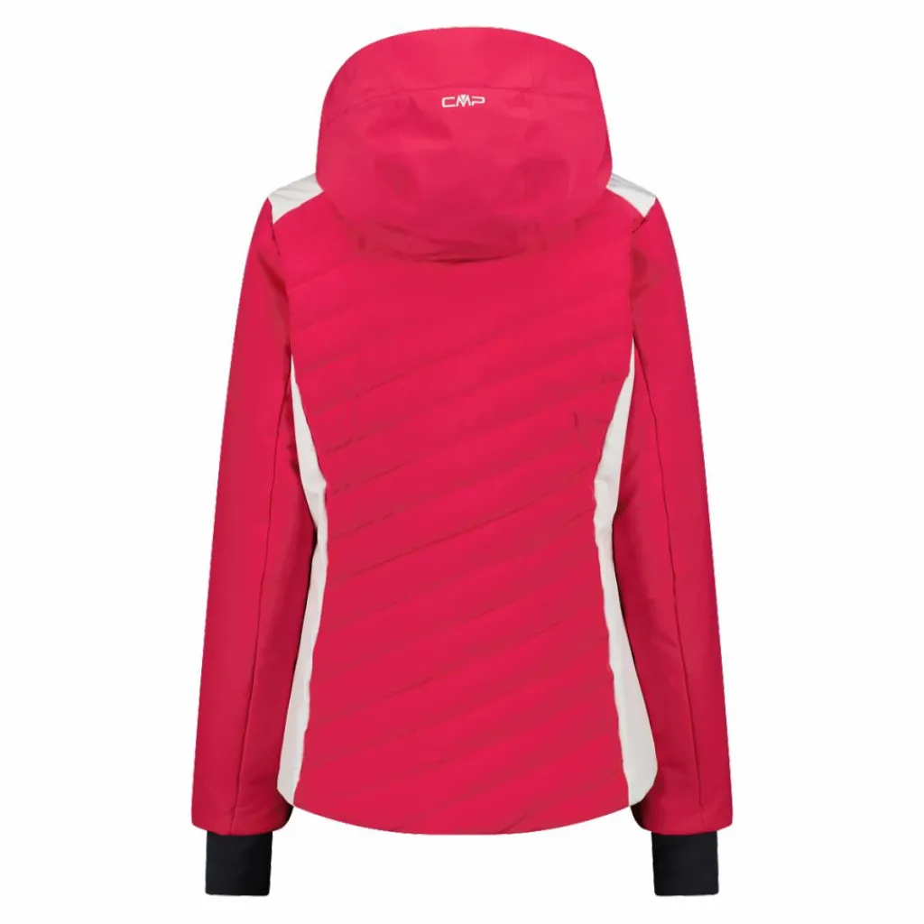 Damen-Skijacke mit diagonalen Steppnähten>CMP Hot