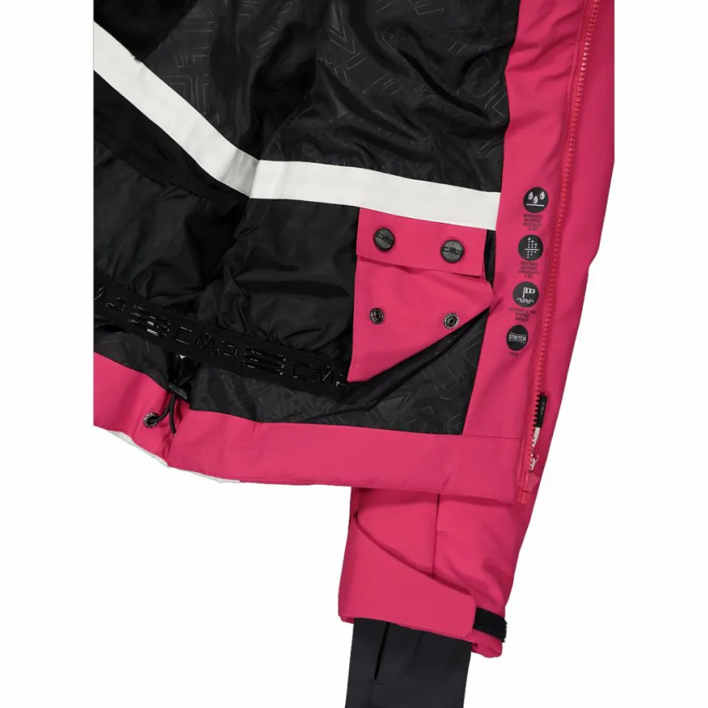 Damen-Skijacke mit diagonalen Steppnähten>CMP Hot