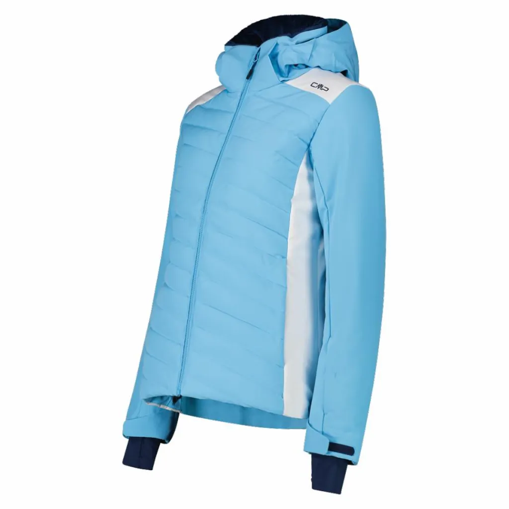 Damen-Skijacke mit diagonalen Steppnähten>CMP Hot