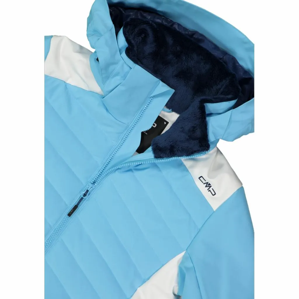 Damen-Skijacke mit diagonalen Steppnähten>CMP Hot
