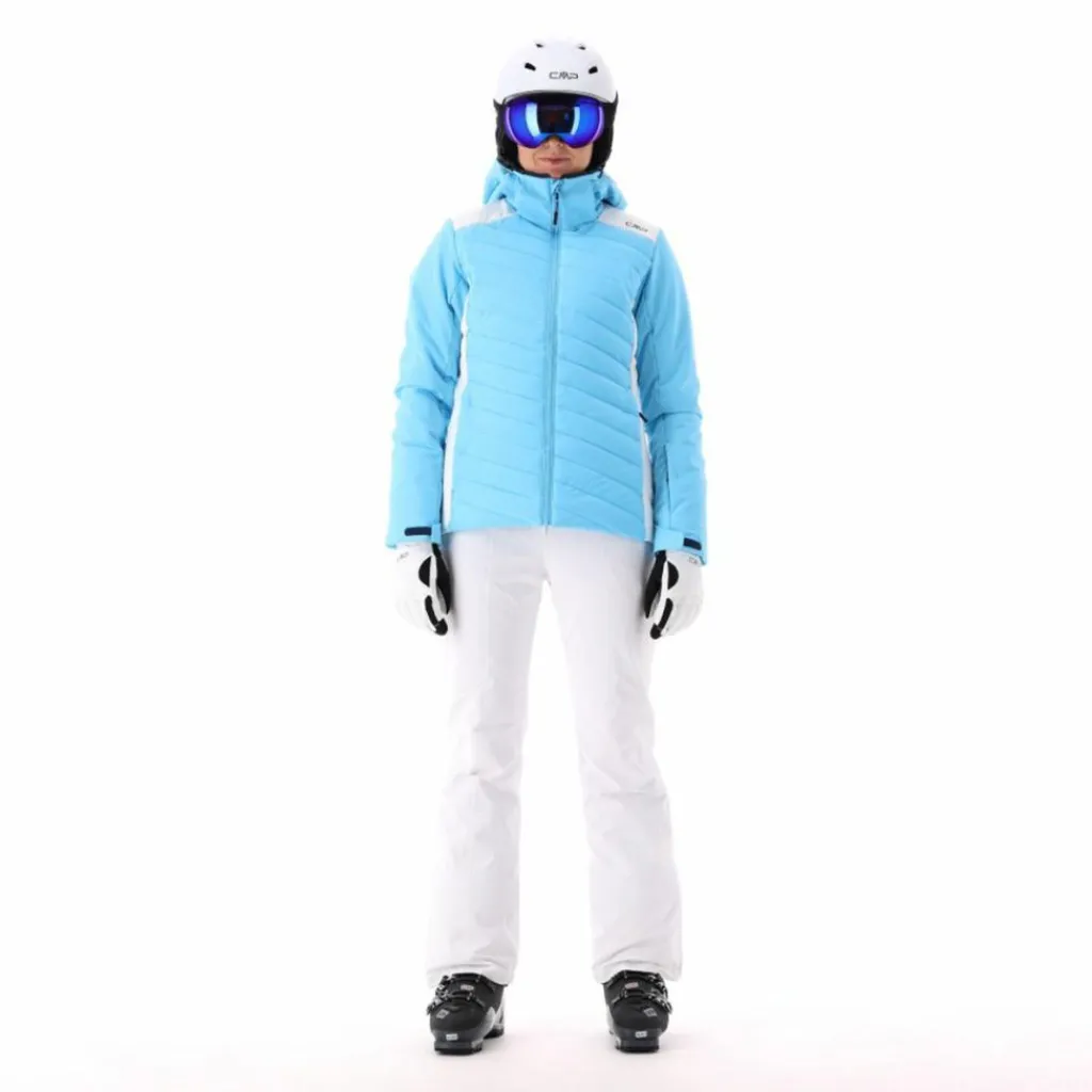 Damen-Skijacke mit diagonalen Steppnähten>CMP Hot