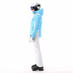 Damen-Skijacke mit diagonalen Steppnähten><noscript><img width=