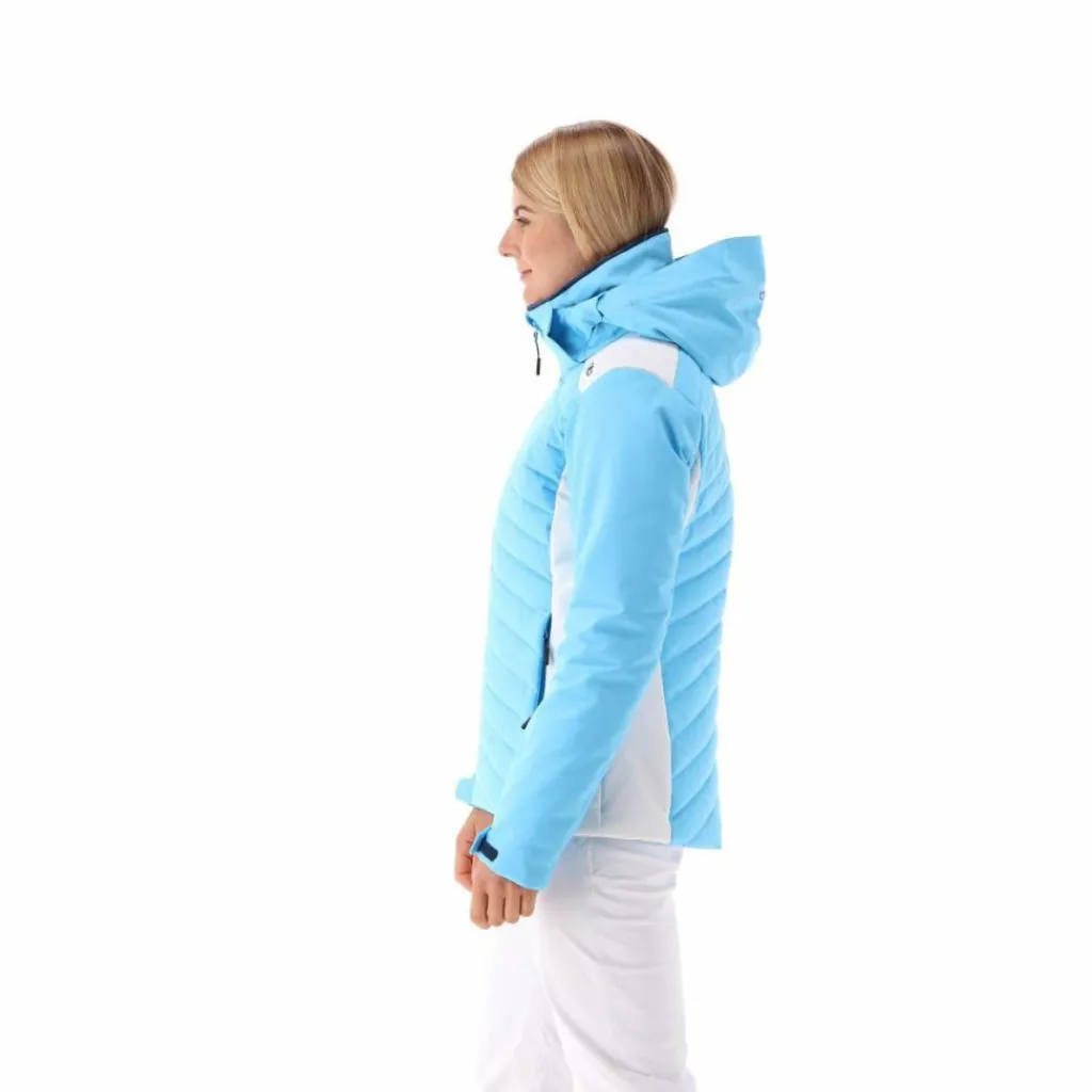 Damen-Skijacke mit diagonalen Steppnähten>CMP Hot