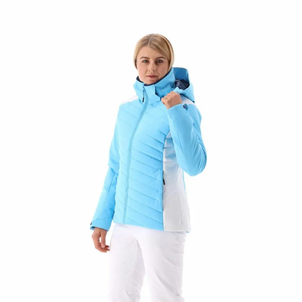 Damen-Skijacke mit diagonalen Steppnähten>CMP Hot
