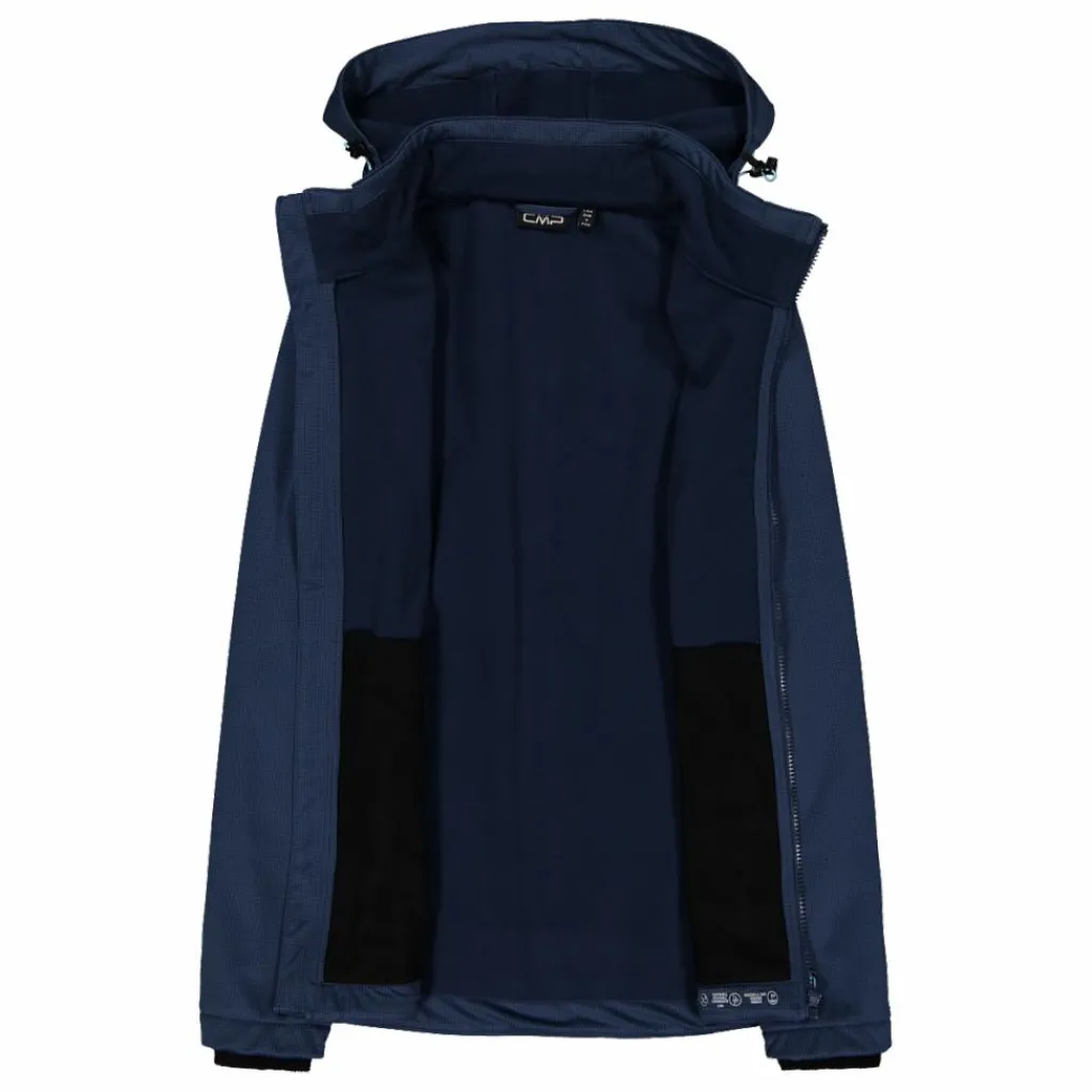 Damen-Softshelljacke mit abnehmbarer Kapuze>CMP Outlet