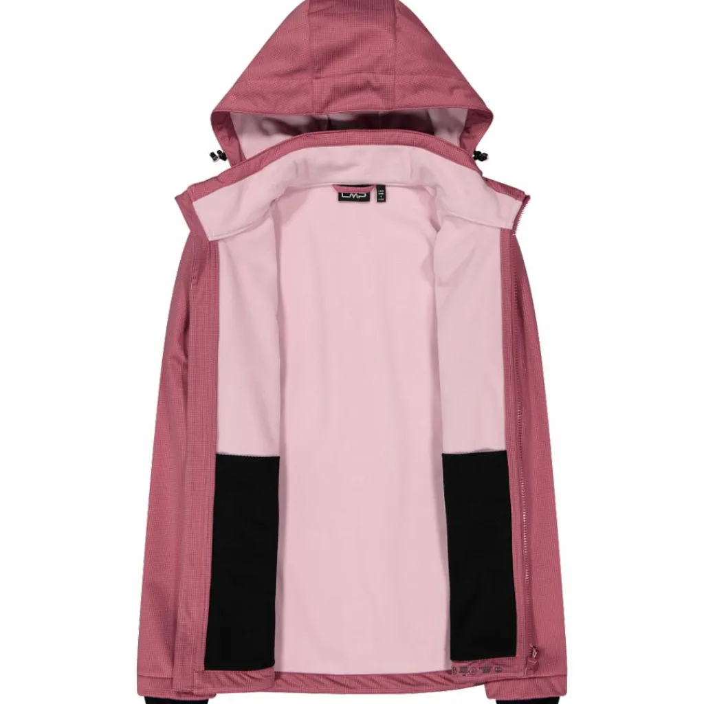 Damen-Softshelljacke mit abnehmbarer Kapuze>CMP Outlet