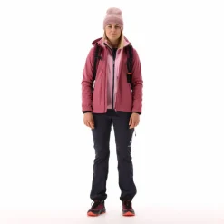 Damen-Softshelljacke mit abnehmbarer Kapuze><noscript><img width=