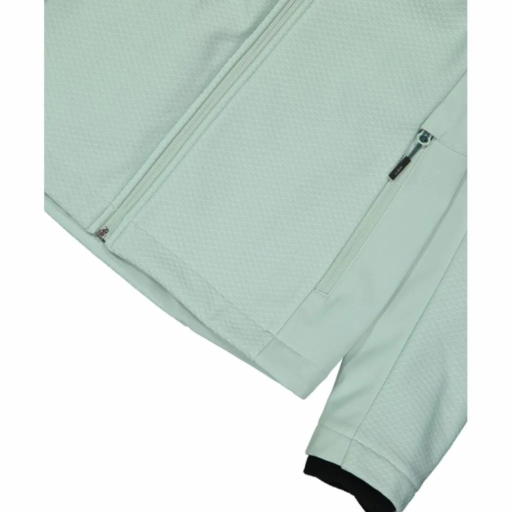 Damen-Softshelljacke mit Kapuze mit Wabenstruktur>CMP Hot