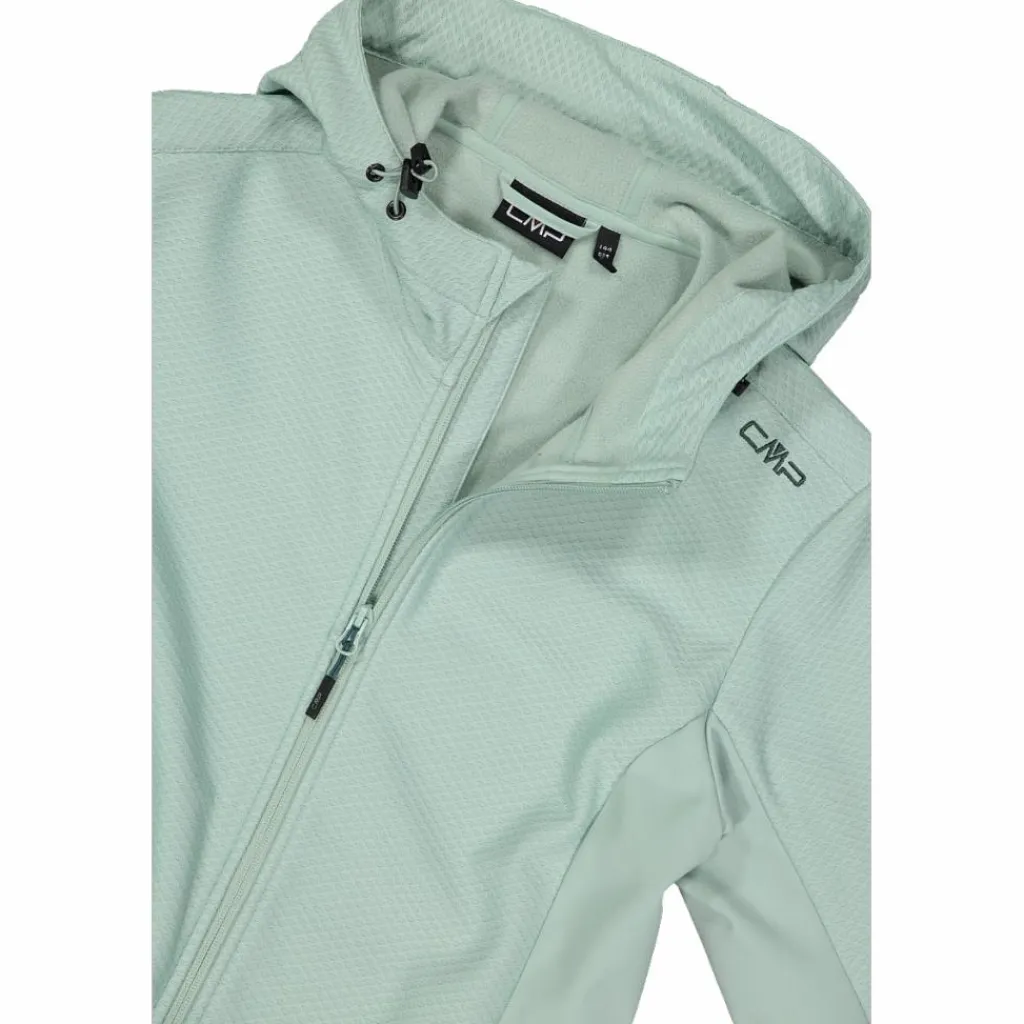 Damen-Softshelljacke mit Kapuze mit Wabenstruktur>CMP Hot