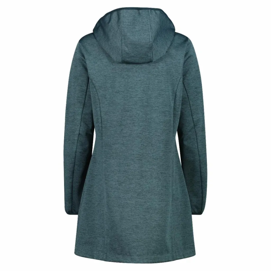 Damen-Softshell-Parka mit melierter Kapuze>CMP Sale