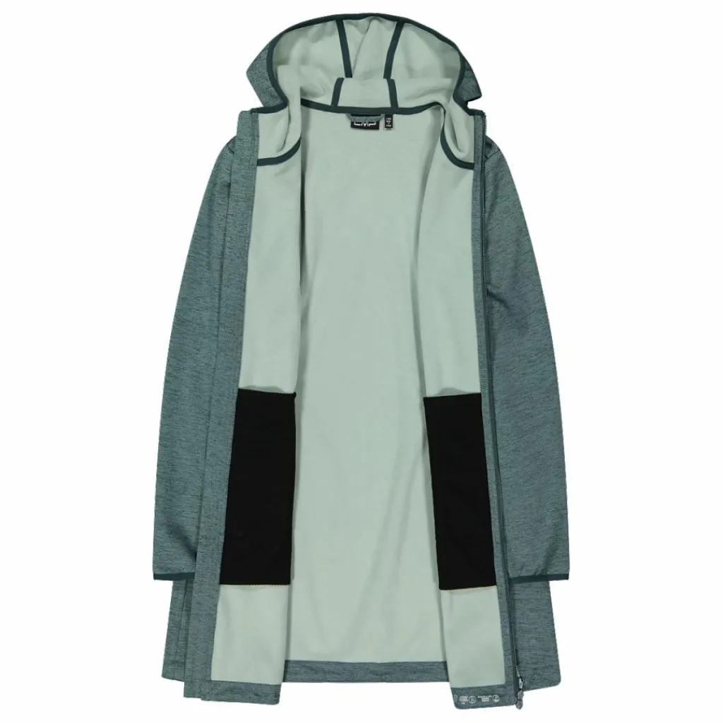 Damen-Softshell-Parka mit melierter Kapuze>CMP Sale