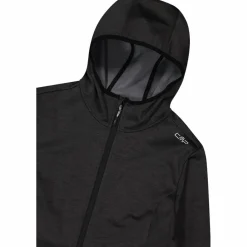 Damen-Softshell-Parka mit melierter Kapuze><noscript><img width=