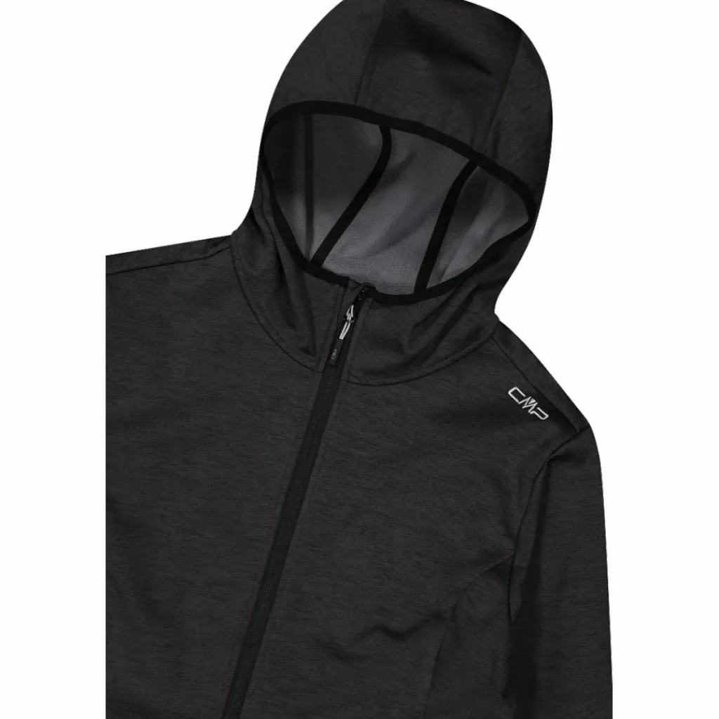 Damen-Softshell-Parka mit melierter Kapuze>CMP Sale