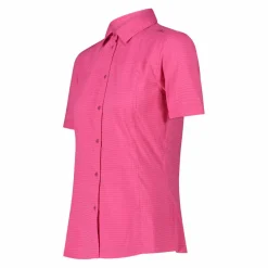 Damen-Stretch-Shirt mit kurzen Ärmeln><noscript><img width=
