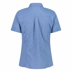 Damen-Stretch-Shirt mit kurzen Ärmeln><noscript><img width=