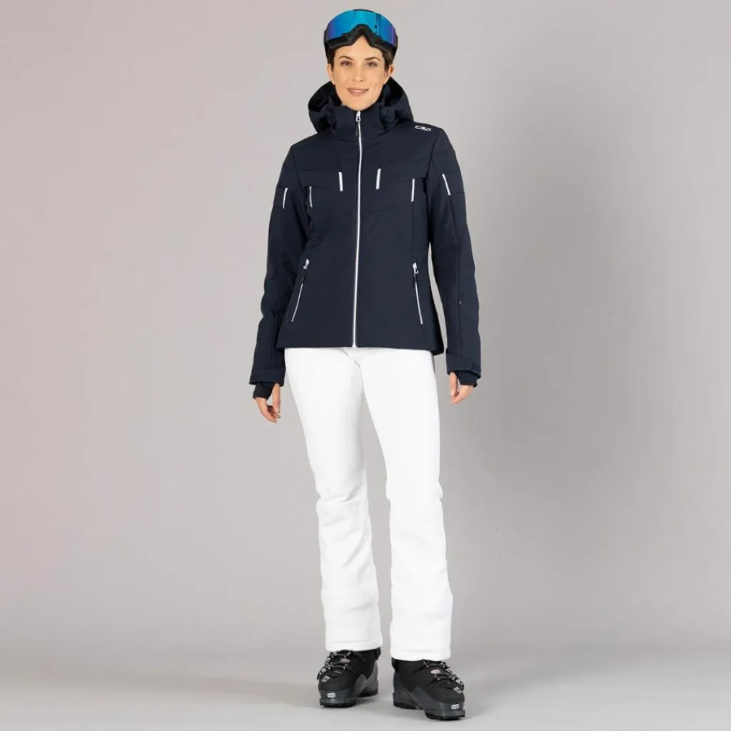 Damen-Stretch-Skihose ohne Wattierung mit Gamaschen>CMP Outlet