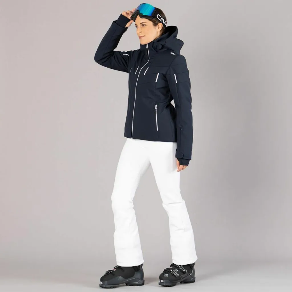 Damen-Stretch-Skihose ohne Wattierung mit Gamaschen>CMP Outlet