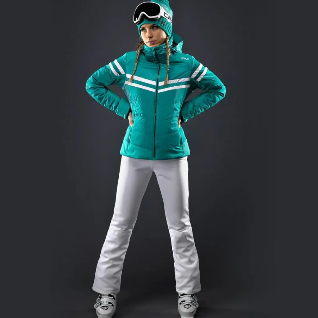 Damen-Stretch-Skihose ohne Wattierung mit Gamaschen>CMP Outlet