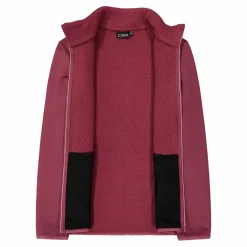 Damen-Sweatshirt aus Fleece mit Kunstfell aus Stretch Performance><noscript><img width=