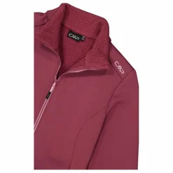 Damen-Sweatshirt aus Fleece mit Kunstfell aus Stretch Performance><noscript><img width=