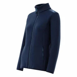 Damen-Sweatshirt aus Fleece mit Kunstfell aus Stretch Performance><noscript><img width=