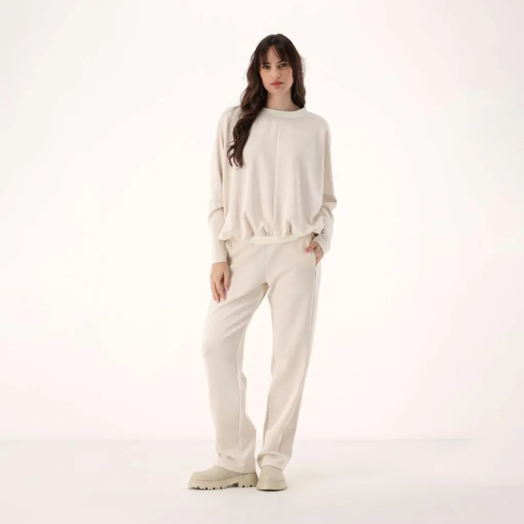 Damen-Sweatshirt aus Modal mit matt glänzendem Finish>CMP Outlet