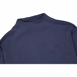 Damen-Sweatshirt aus Modal mit matt glänzendem Finish><noscript><img width=