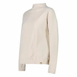 Damen-Sweatshirt aus Modal mit matt glänzendem Finish><noscript><img width=