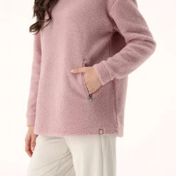 Damen-Sweatshirt aus Teddyfleece><noscript><img width=