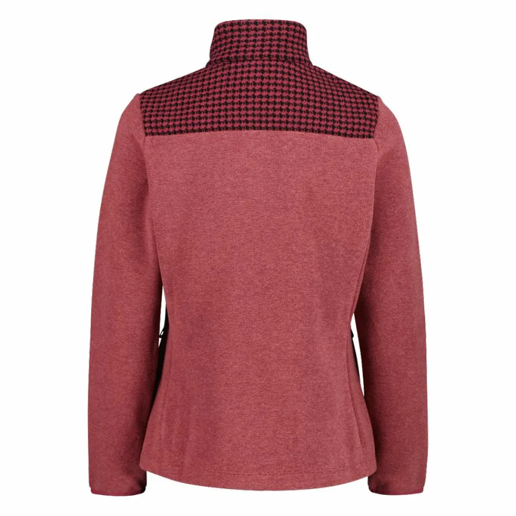 Damen-Sweatshirt mit Hahnentritt-Print>CMP