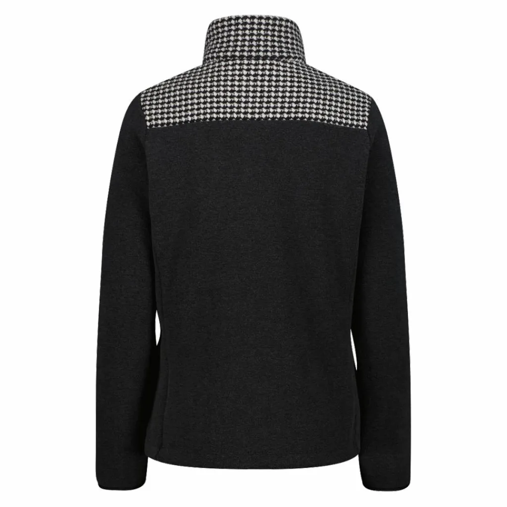 Damen-Sweatshirt mit Hahnentritt-Print>CMP