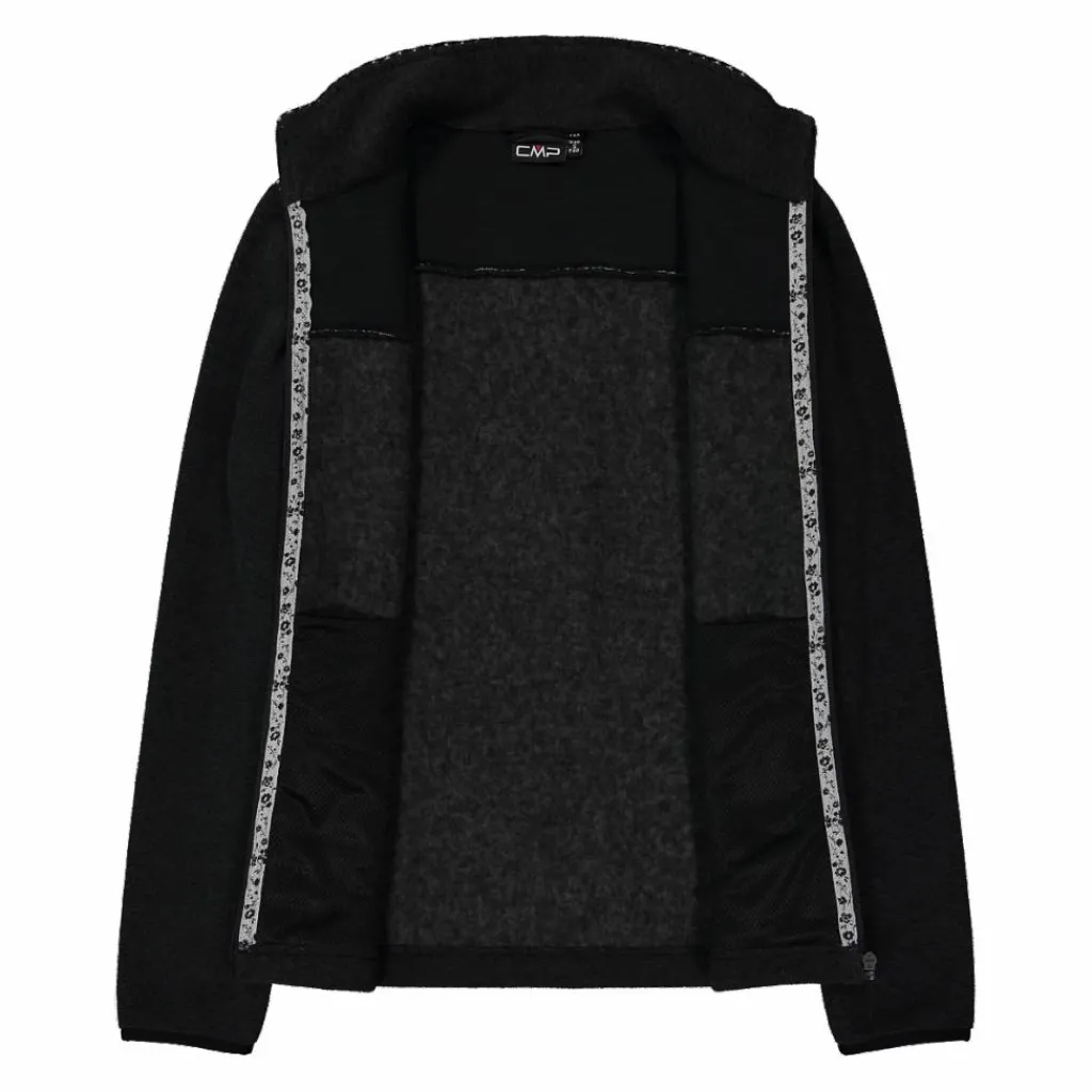Damen-Sweatshirt mit Hahnentritt-Print>CMP