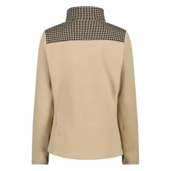 Damen-Sweatshirt mit Hahnentritt-Print><noscript><img width=