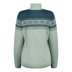 Damen-Sweatshirt mit halbem Reißverschluss in Wooltech>CMP Online