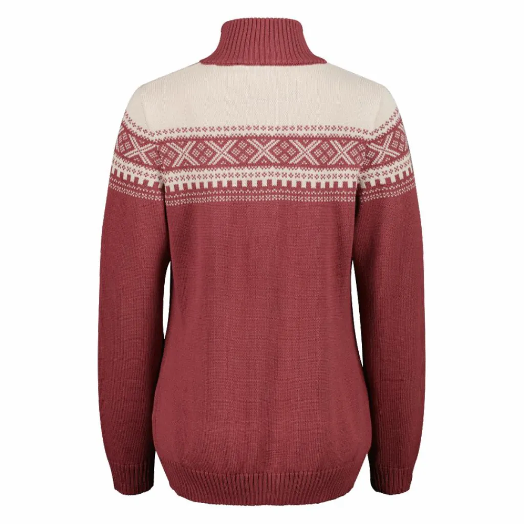 Damen-Sweatshirt mit halbem Reißverschluss in Wooltech>CMP Online