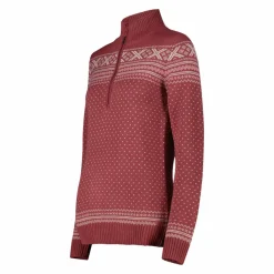 Damen-Sweatshirt mit halbem Reißverschluss in Wooltech><noscript><img width=