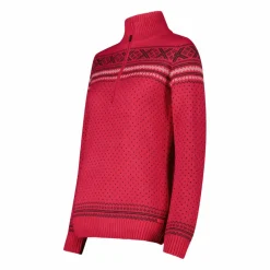 Damen-Sweatshirt mit halbem Reißverschluss in Wooltech><noscript><img width=