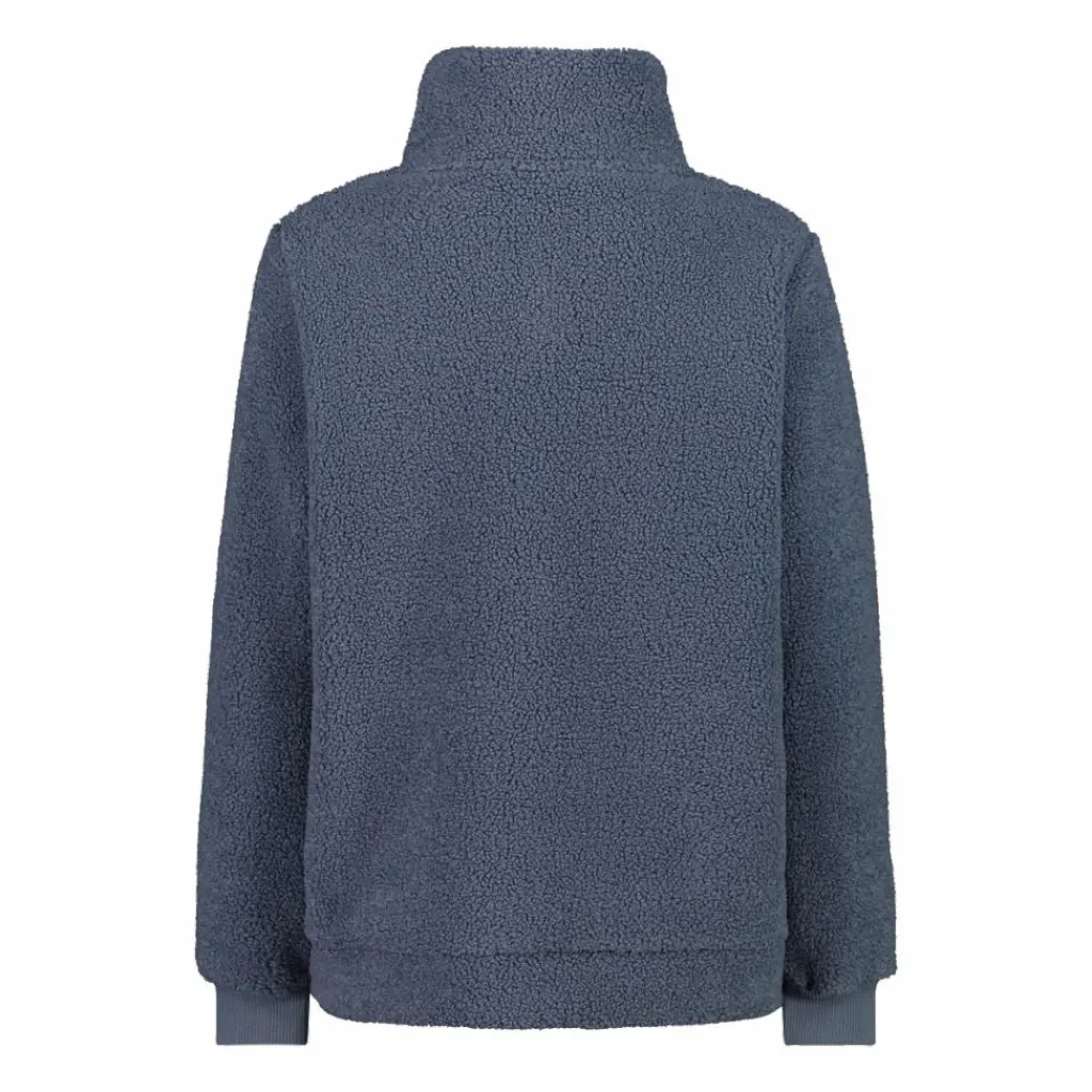 Damen-Sweatshirt mit Half-Zip aus High Loft>CMP Outlet