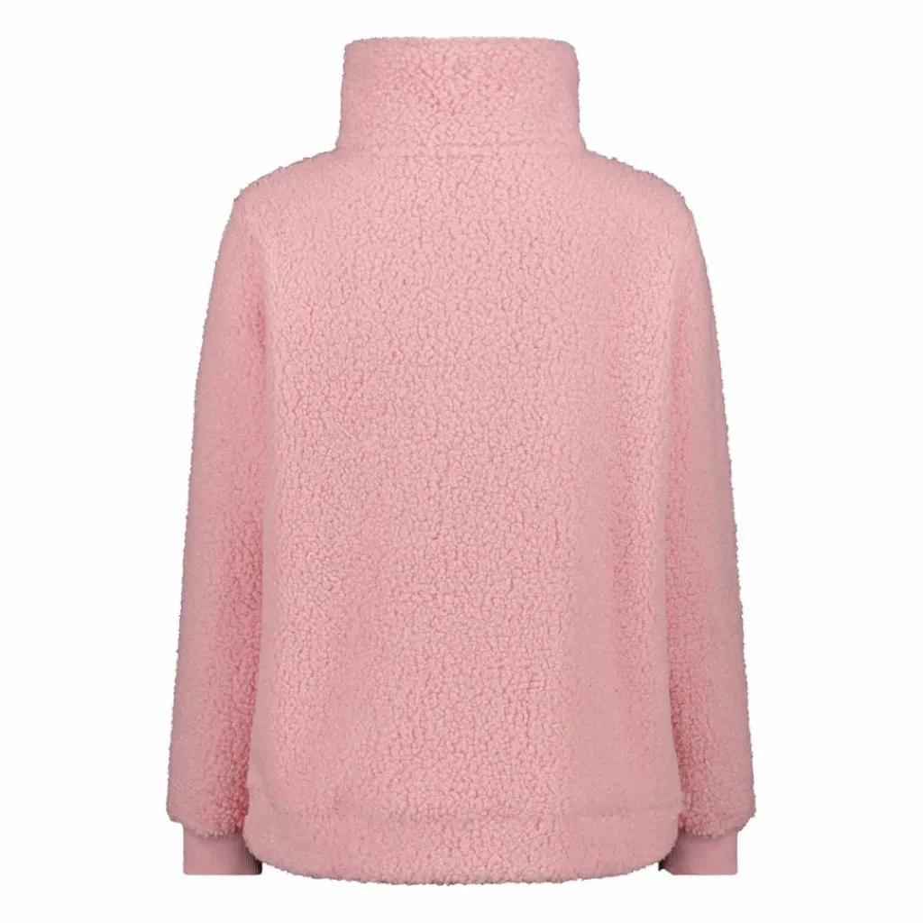 Damen-Sweatshirt mit Half-Zip aus High Loft>CMP Outlet